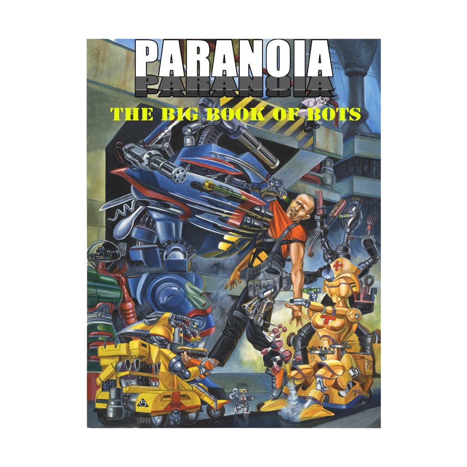 Mongoose Paranoia XP Big Book of Bots VG+