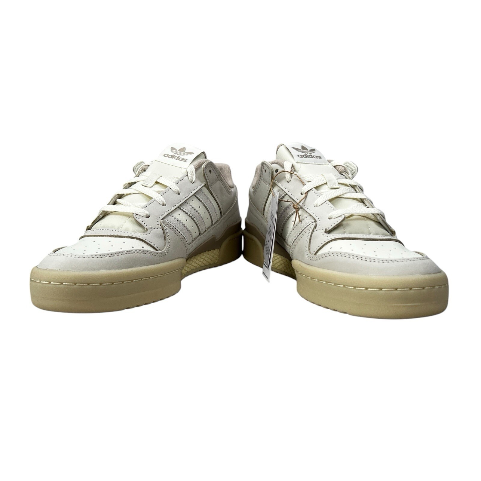 Adidas Forum Low CL Ivory Wonder Beige Sand Shoes IH7826 Men's Sizes 9 - 11
