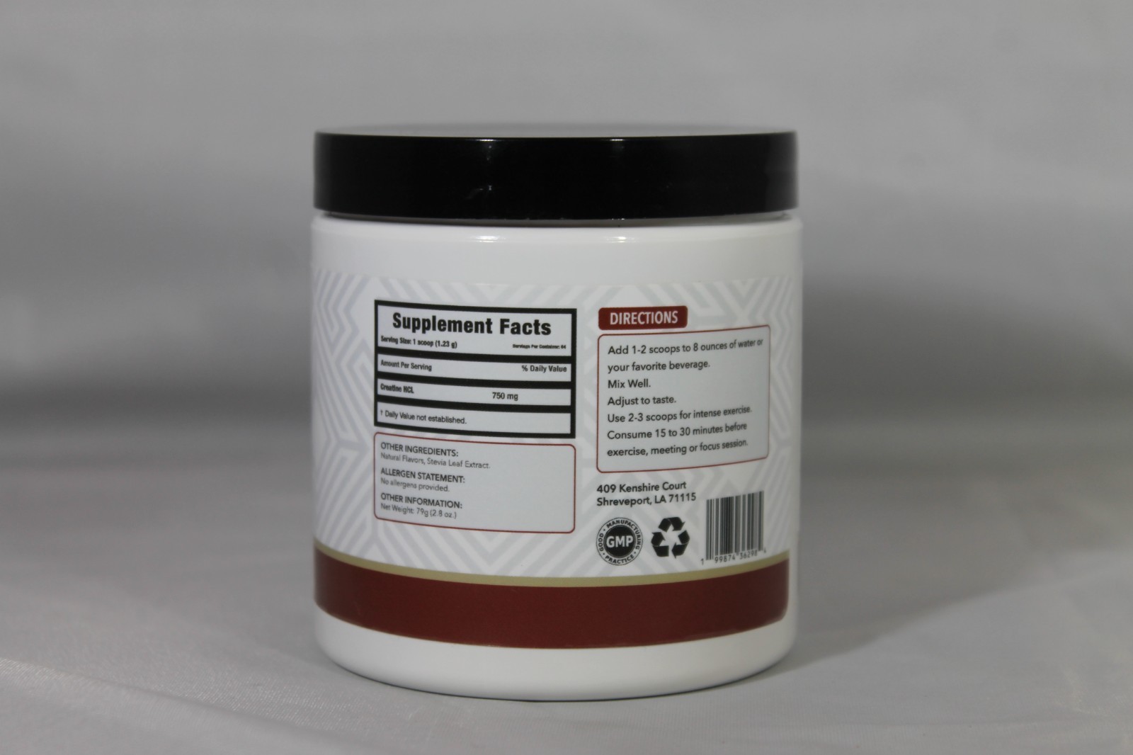 True Code Core Supplements Creatine HCl Powder - 64 Servings