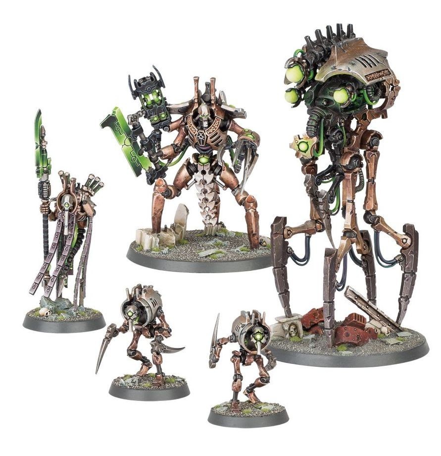 i Warhammer 40K Necrons Royal Court with Skorpekh Lord sealed box new ships 4/14