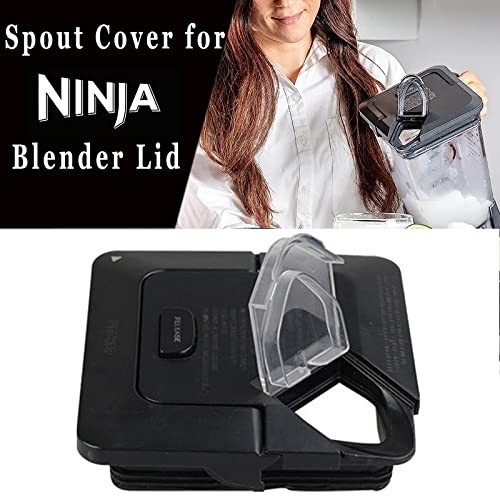 Pour Spout Cover Replacement for Ninja Blender Lid 72 oz Square Pitcher
