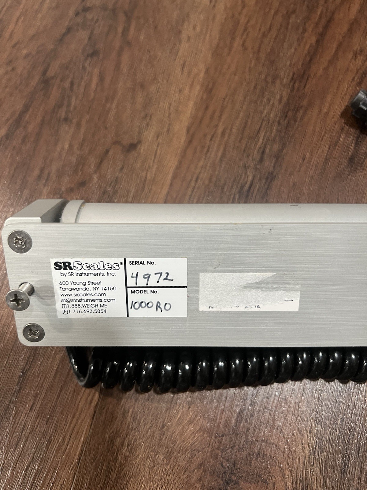 SR Instruments FG1000RO ES4971_B Weight Scale Controller