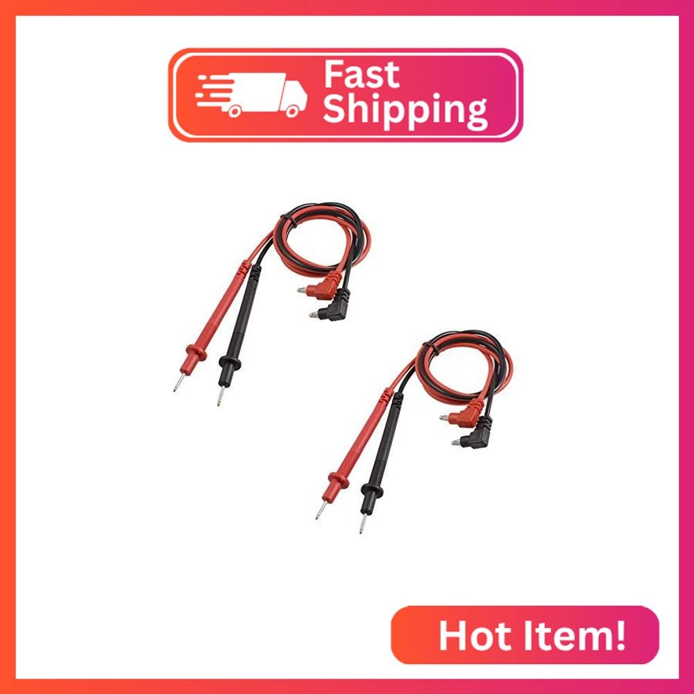 LDEXIN 2pairs 90cm/35 Long Digital Laboratory Multimeter Voltmeter Test Lead Pro