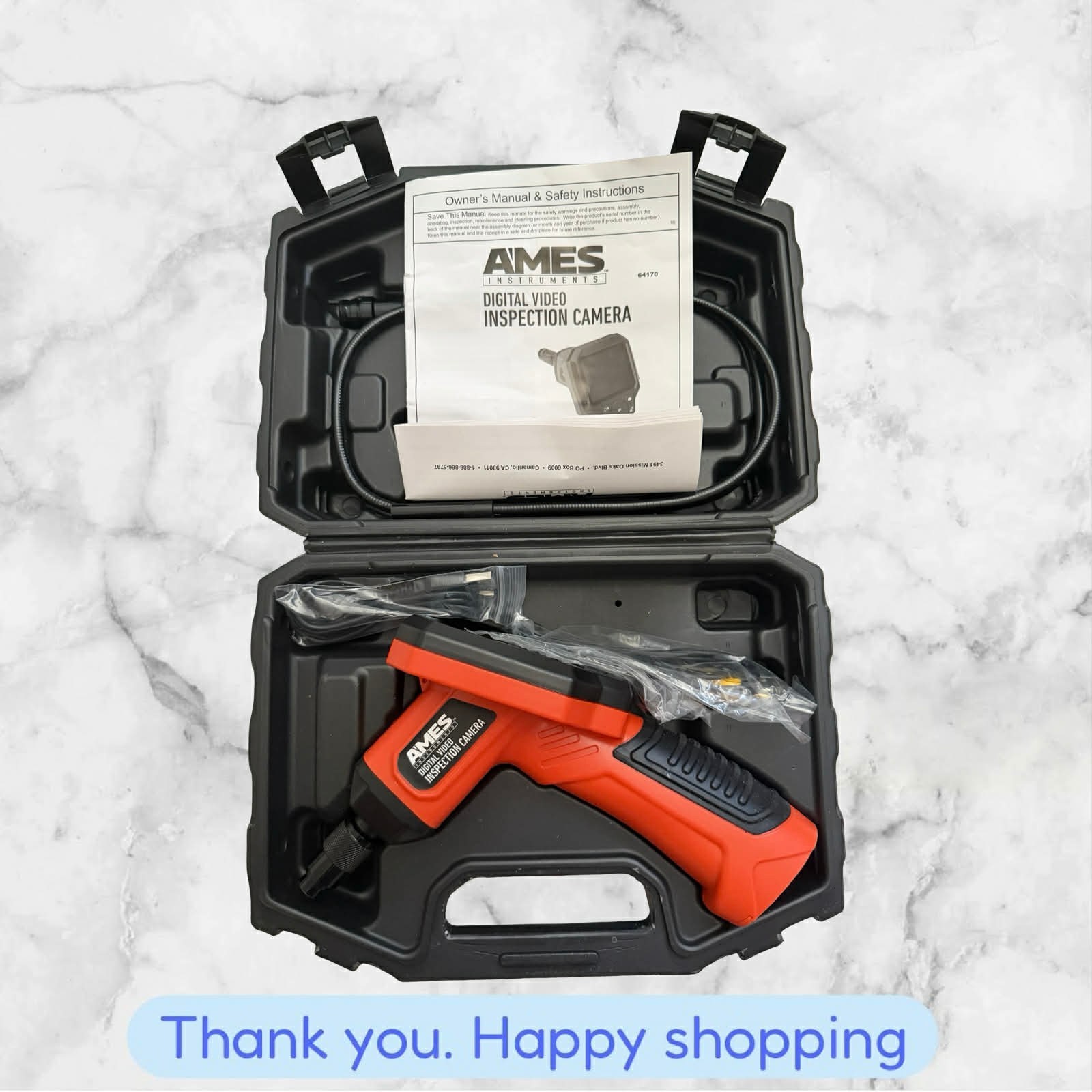 AMES 64170 Digital Video Inspection Camera NEW SHIPPING NO BOX