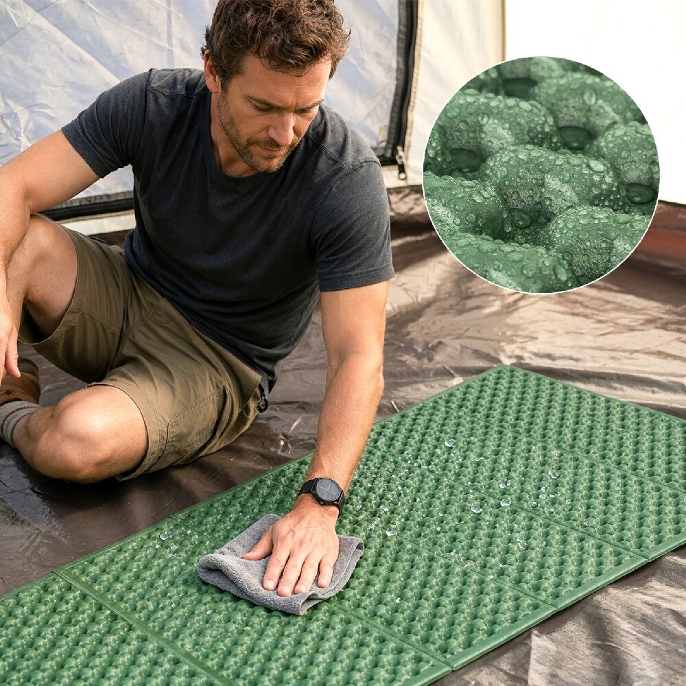 Ultralight Closed Cell Foam Sleeping Pad for Hiking,Moisture-Proof Folding