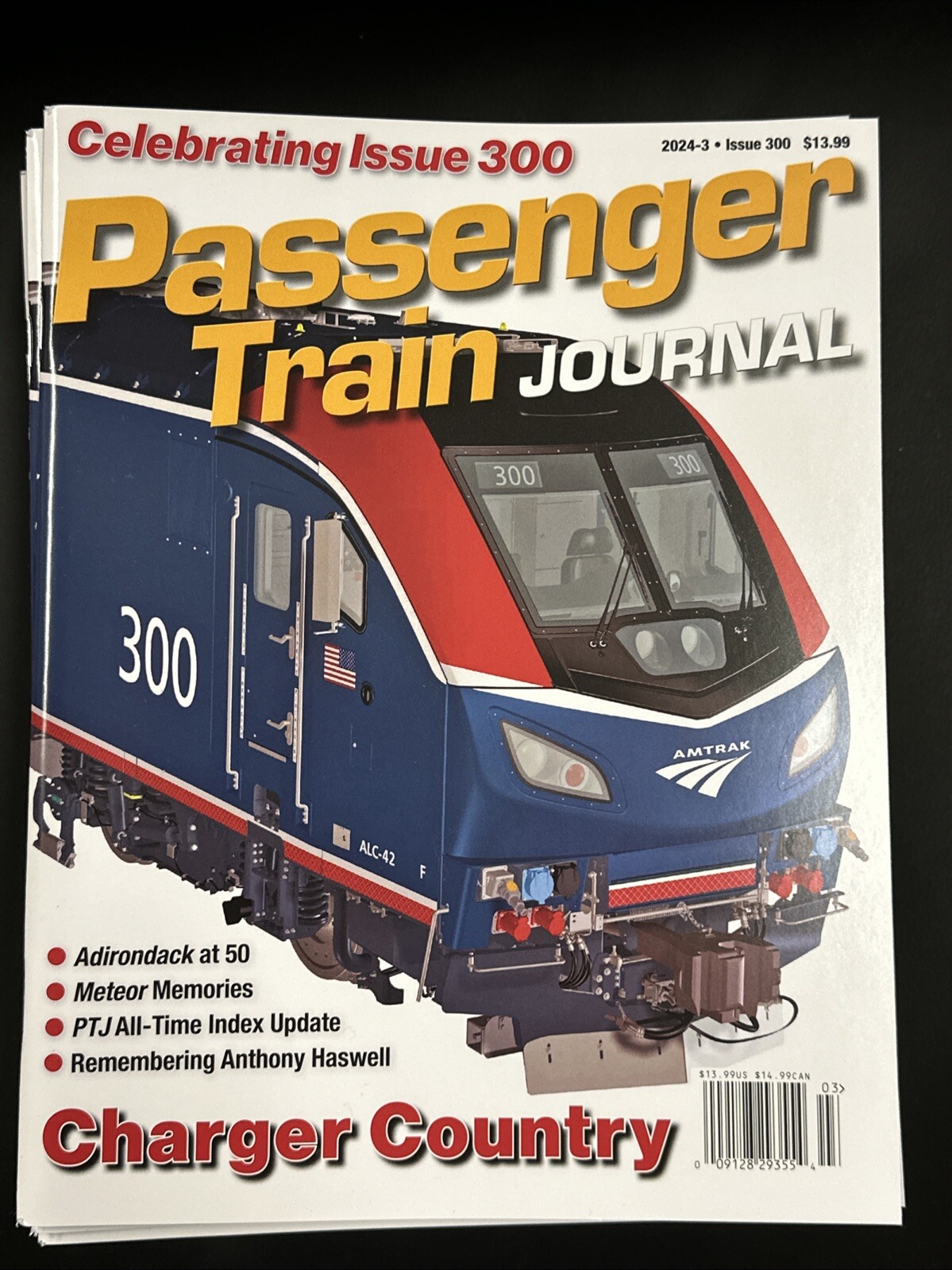 Passenger Train Journal Magazine 2024 - 3 Issue 300 Charger Country