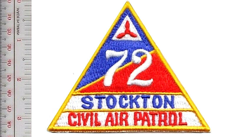 US Civil Air Patrol California Stockton Senior Squadron 72 US Air Force NO TARIF