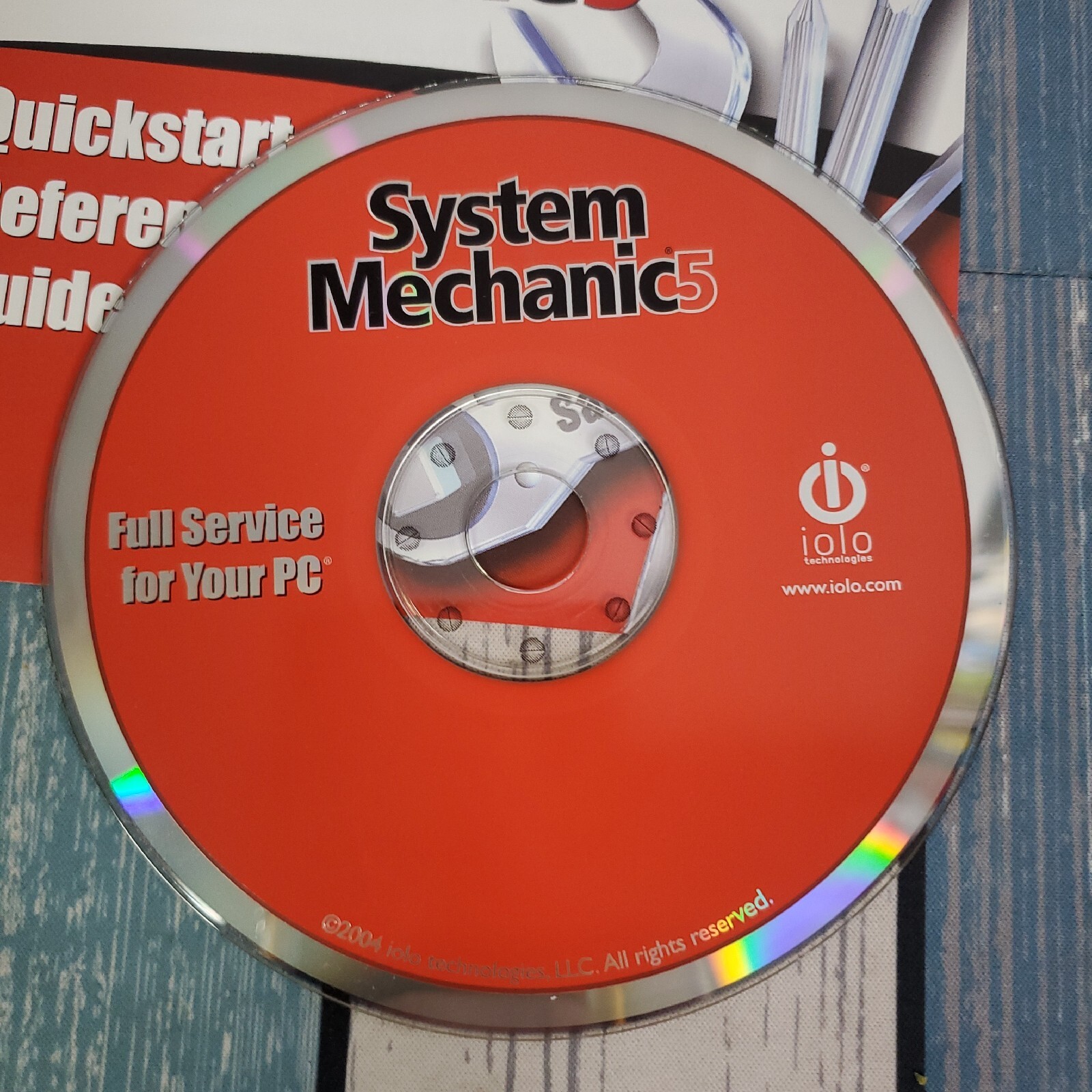 Vintage System Mechanics 5 PC Security from 2004! With User ID & Serial Number!
