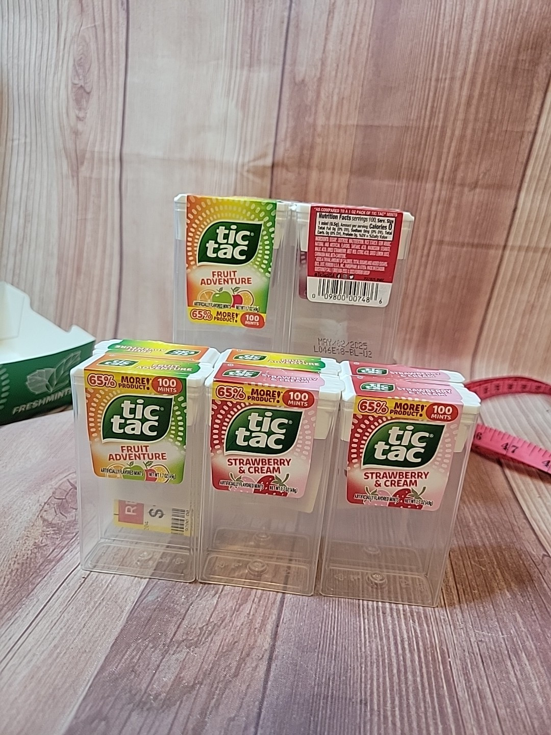 Empty Tic Tac Containers Holds 100 Mints Great For Crafts 14 Total