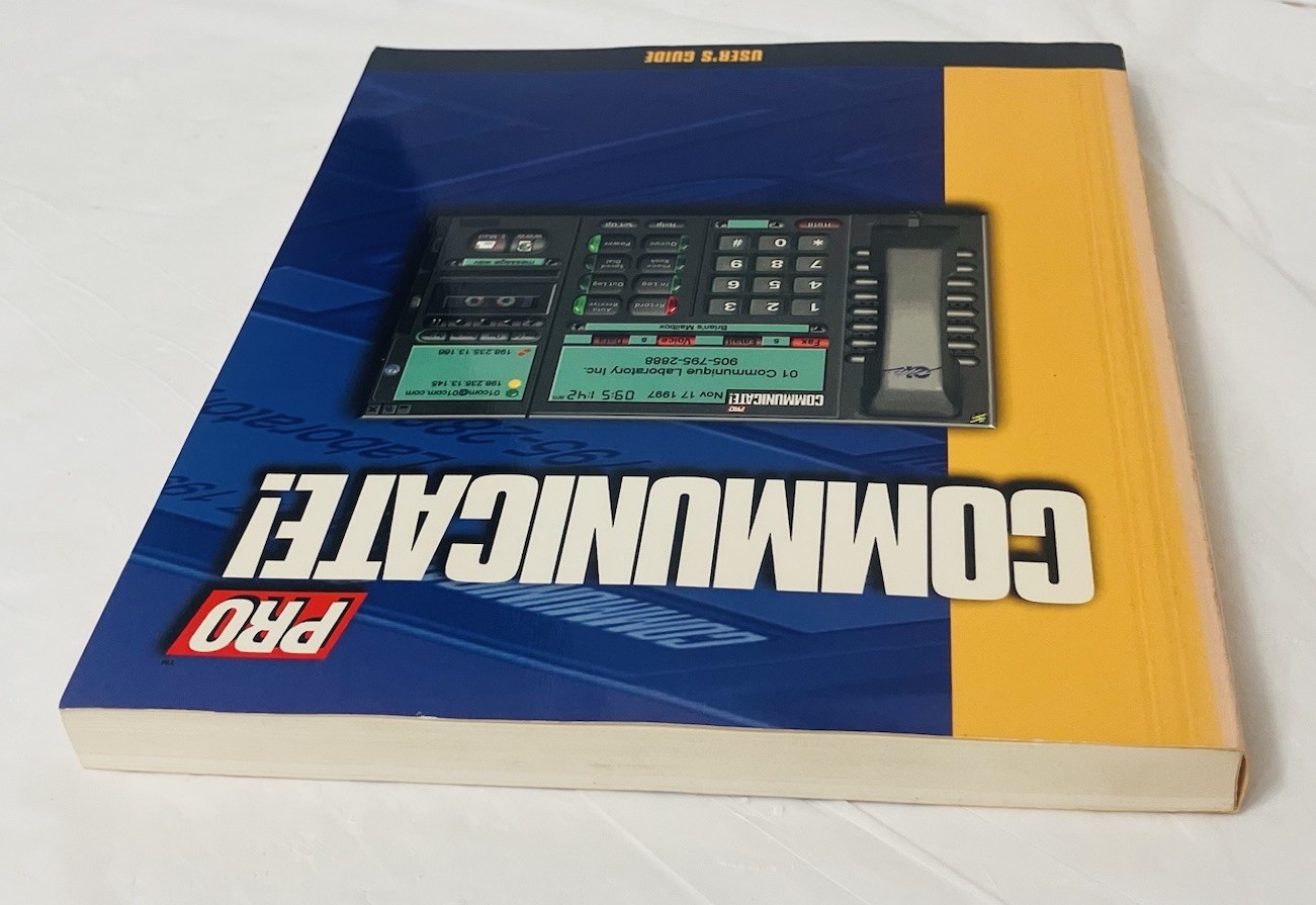 Communicate! Pro 2.0 Sealed CD w/ User Guide Win 95 NT Fax Voice Software NOS