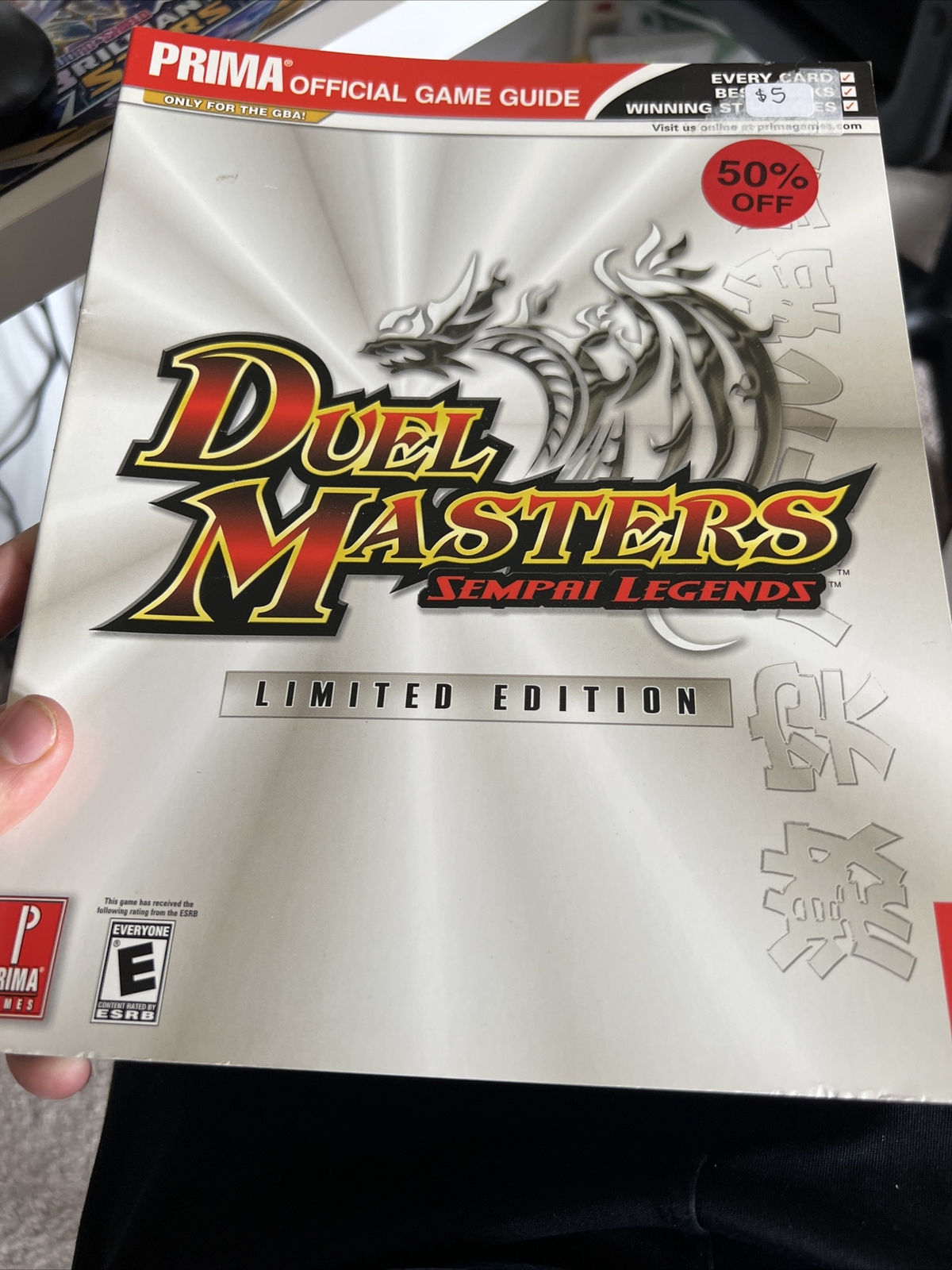 Duel Masters Sempai Legends Limited Edition Prima Official Game Guide GBA