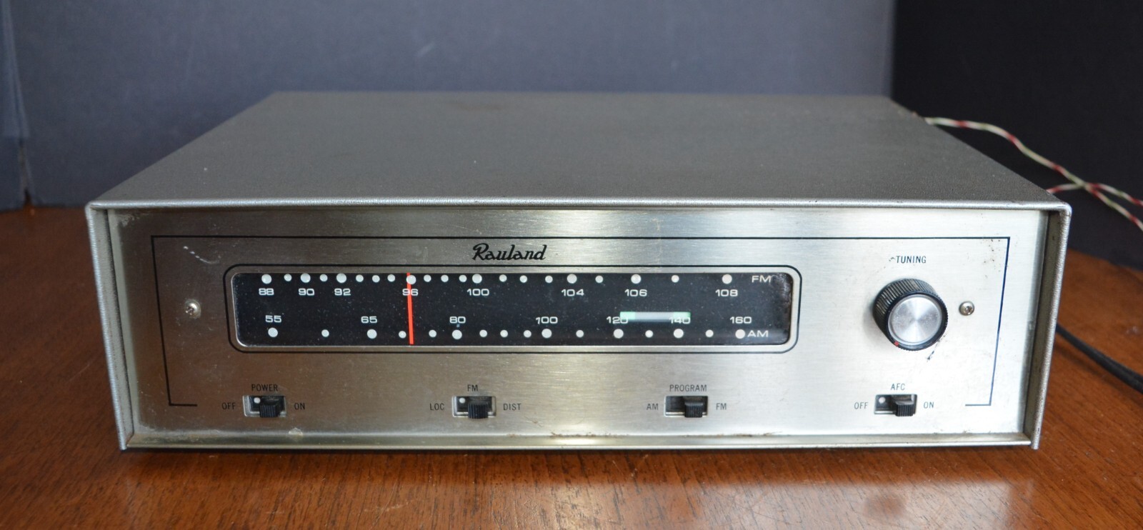 VTG RAULAND Tube RECEIVER Tuner RADIO Model HF300 A/M F/M Tuner