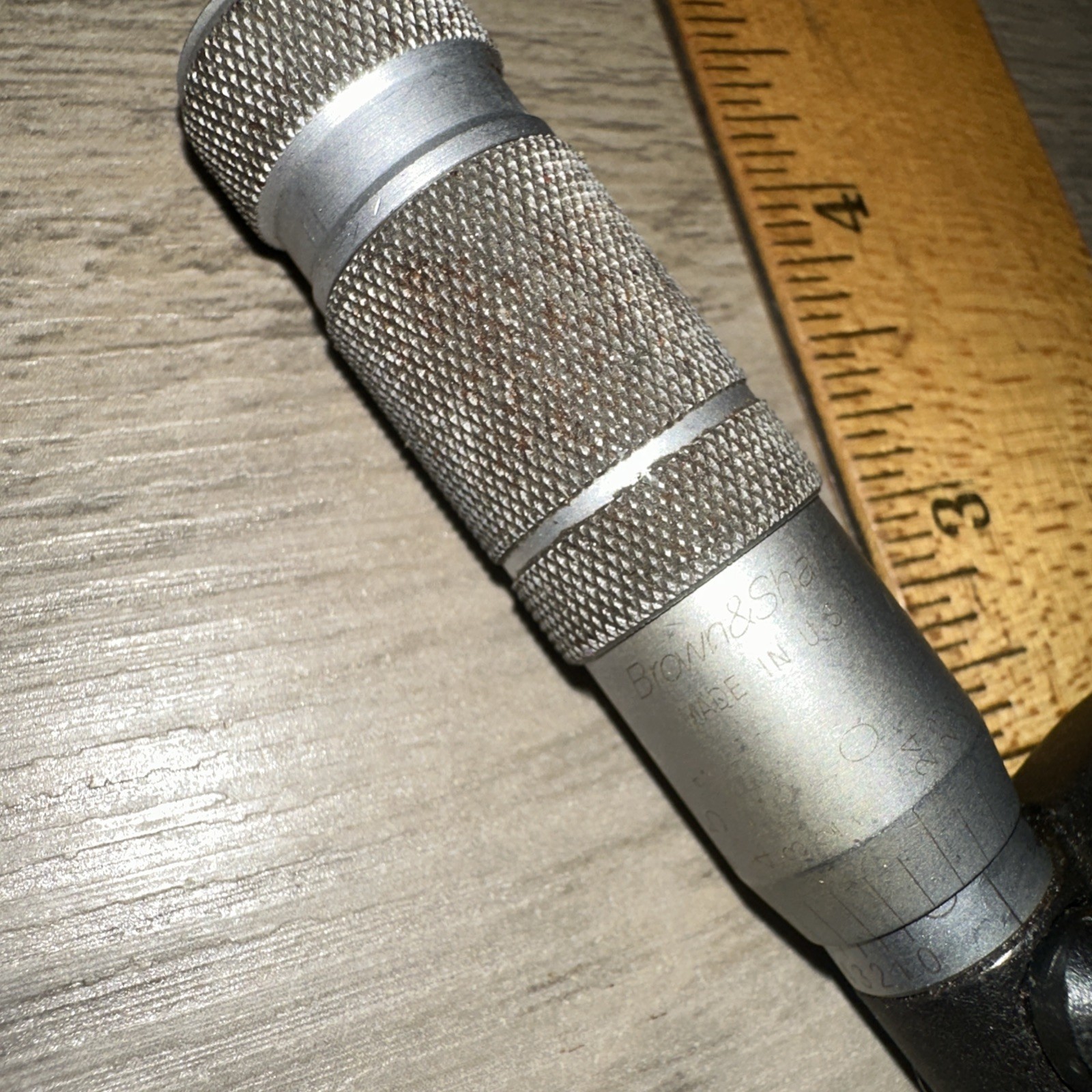 Vintage Brown & Sharpe 1” Micrometer