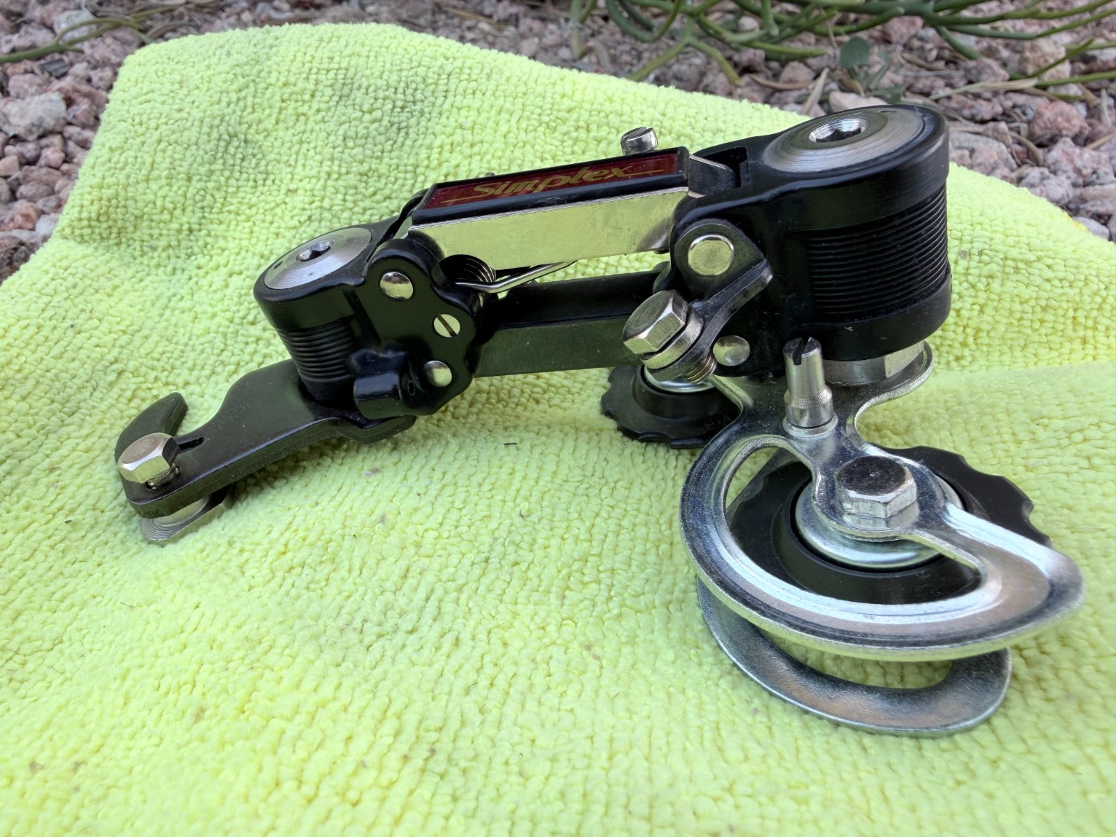 NOS 1972 Simplex Prestige Rear Derailleur - AR637P/NI