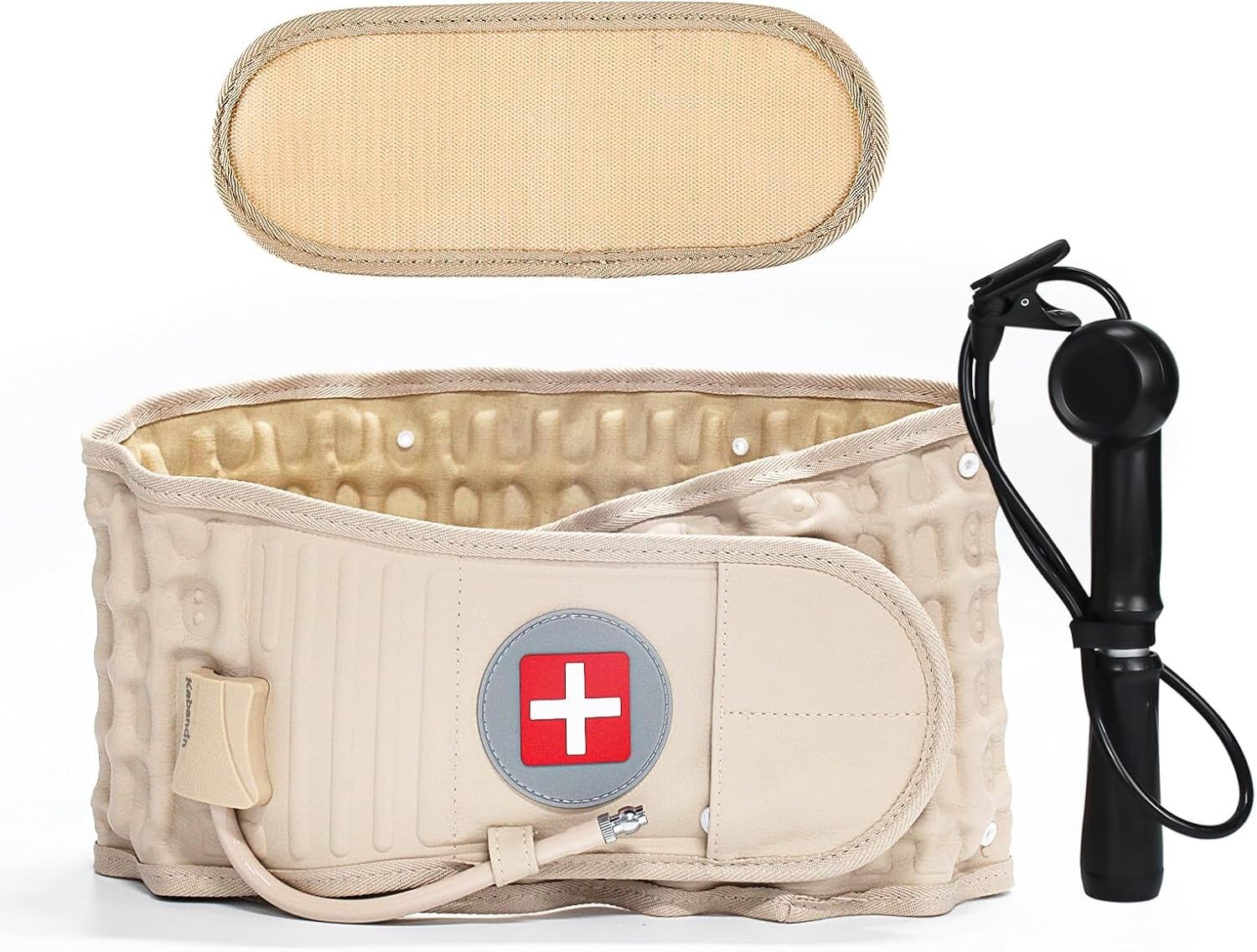 Decompression Belt Back Brace Lumbar Spinal Support & Extender Belt Air Traction