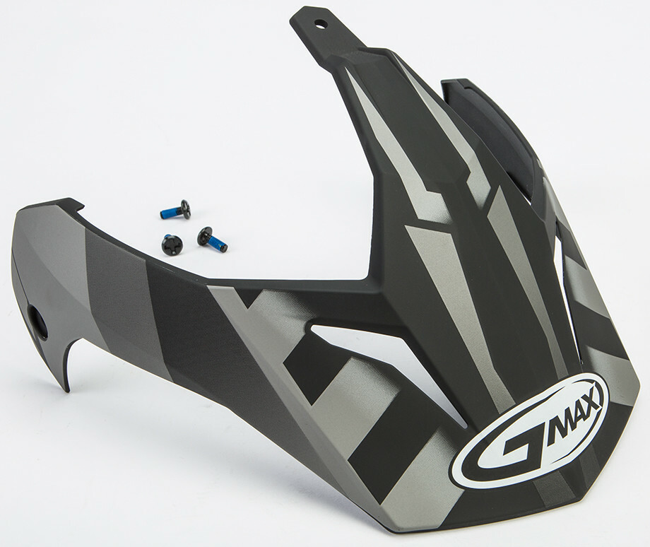 GMAX GM11 Visor Black/Dark Silver G011057