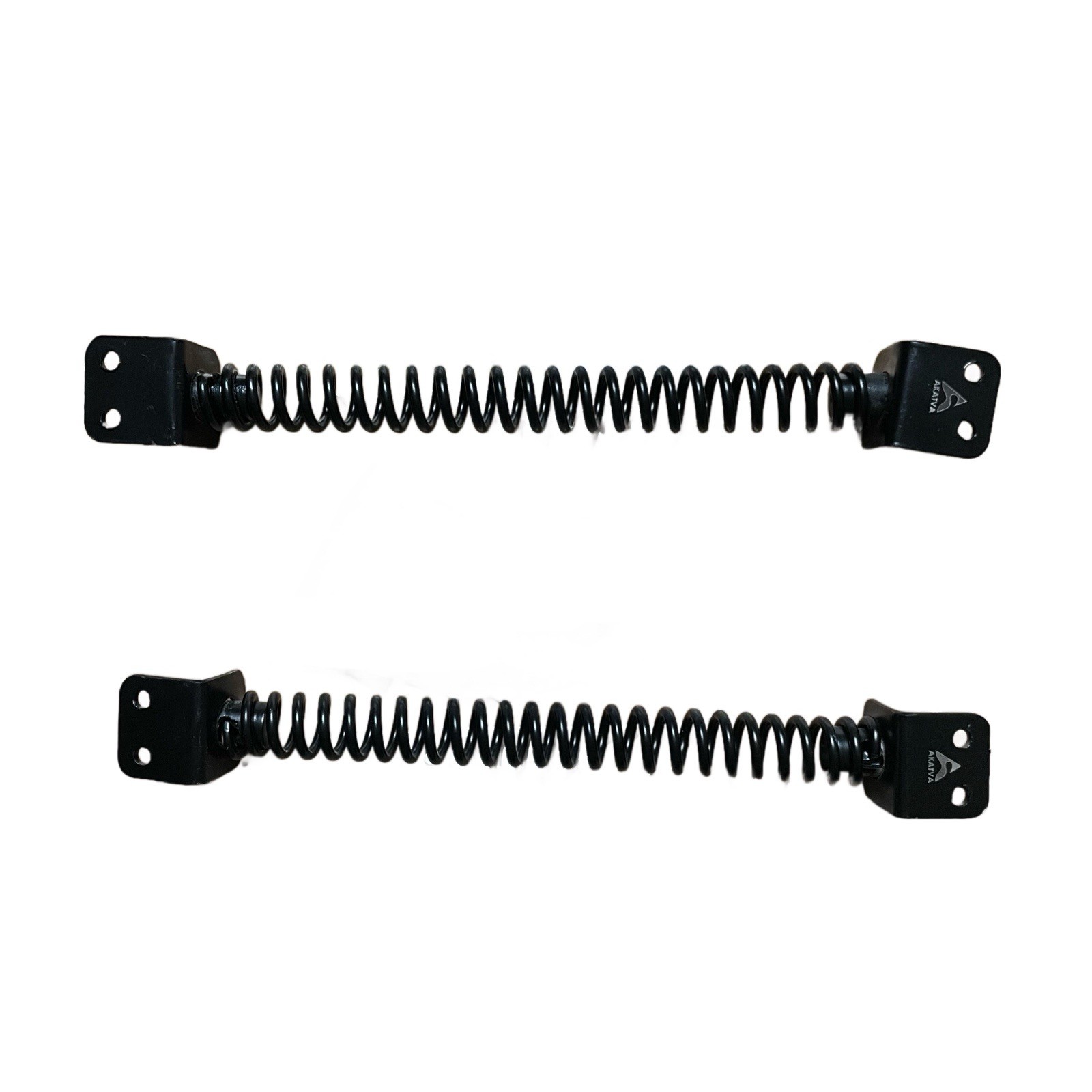 AKATVA Limpopo 10.5" Gate Springs Self Closing Outdoor Gate Black Powder Coated