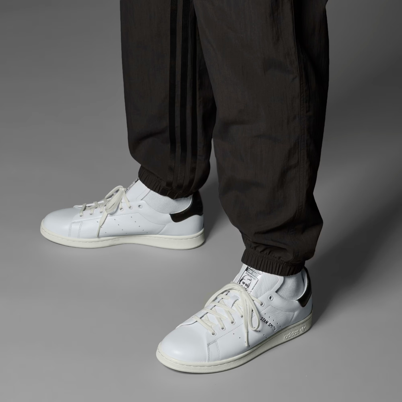 adidas Originals Stan Smith Lux White Black HQ6785 Men's shoes NEW mot12