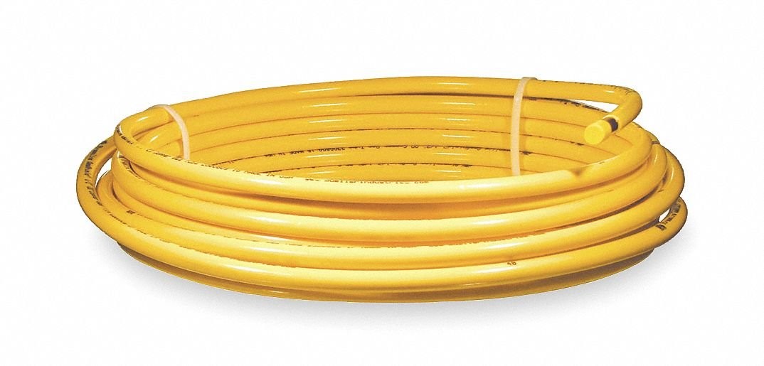 3/8ODx50foot YELLOW COATED COPPER TUBING GAS SERVICE TYPE R 13850 221622