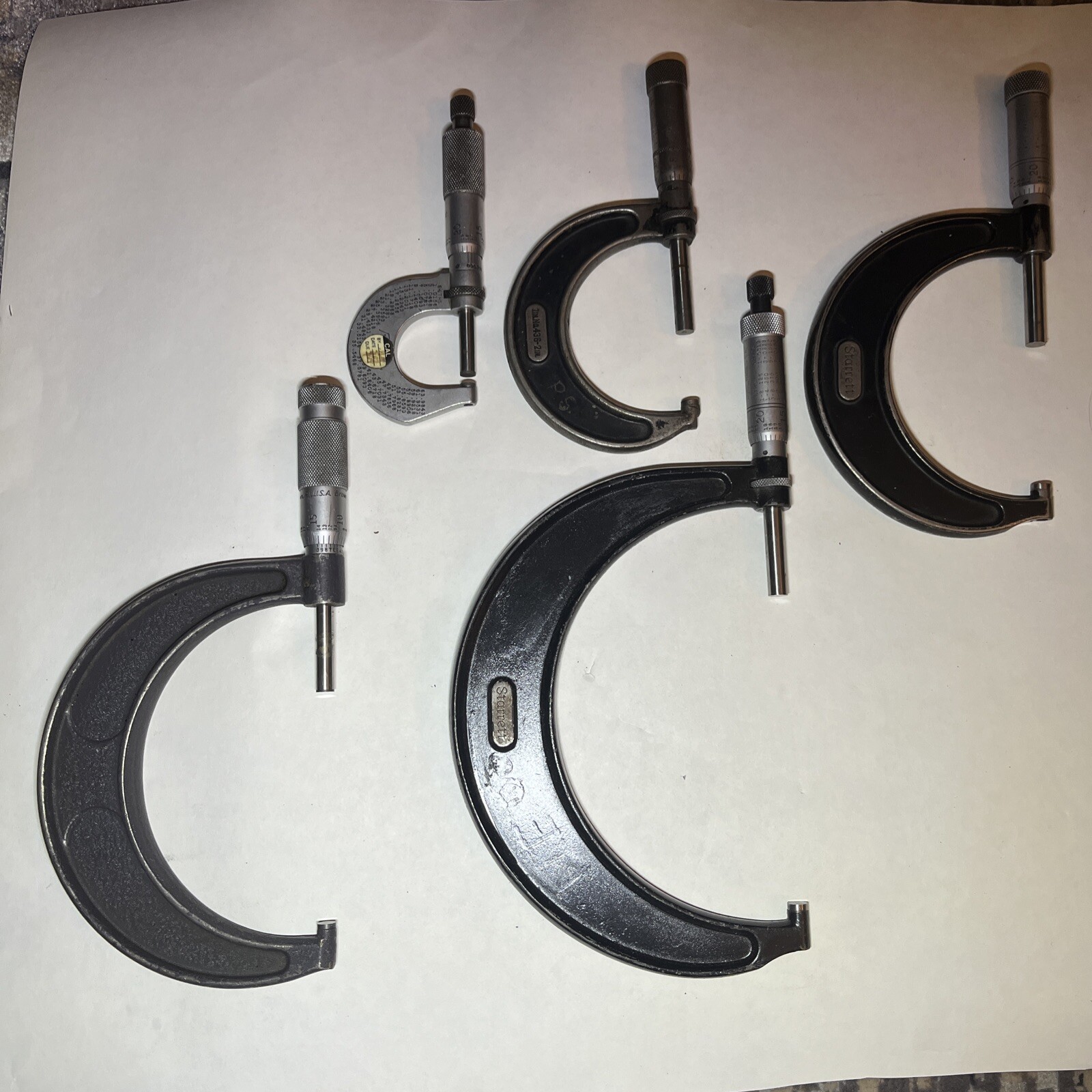 0-6” Micrometers In Good Useable Condition