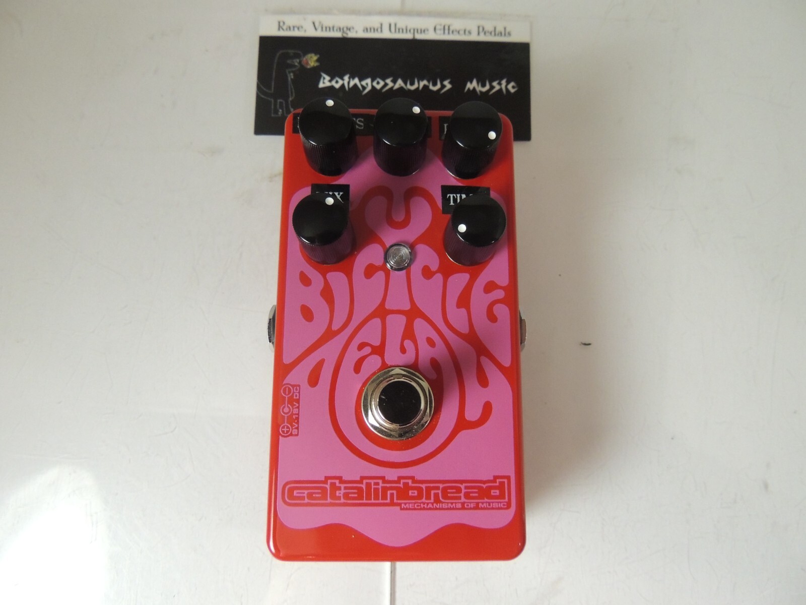 Catalinbread Bicycle Delay FX Pedal Free USA S&H