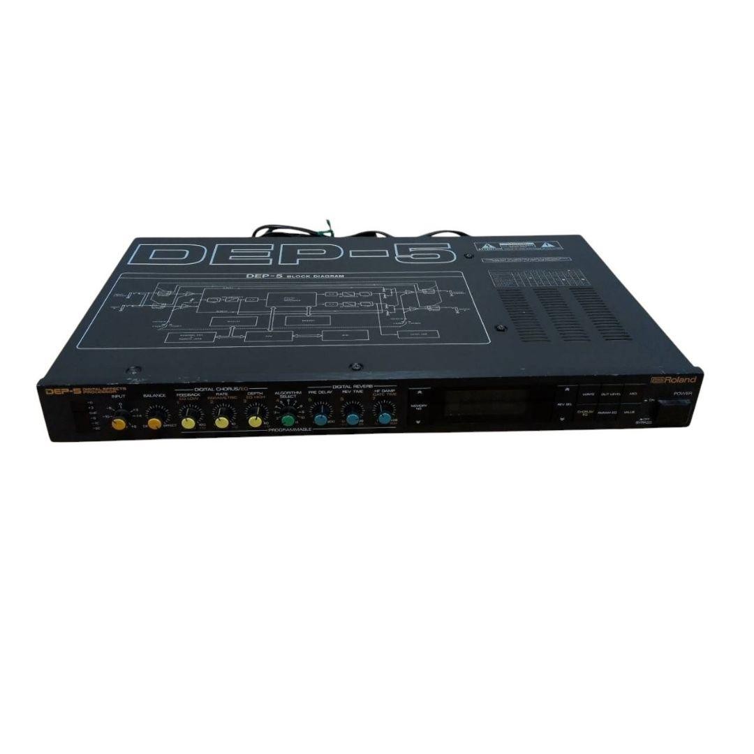 Roland DEP-5 Digital Effects Processor Reverb Chorus Delay Rack Junk Japan