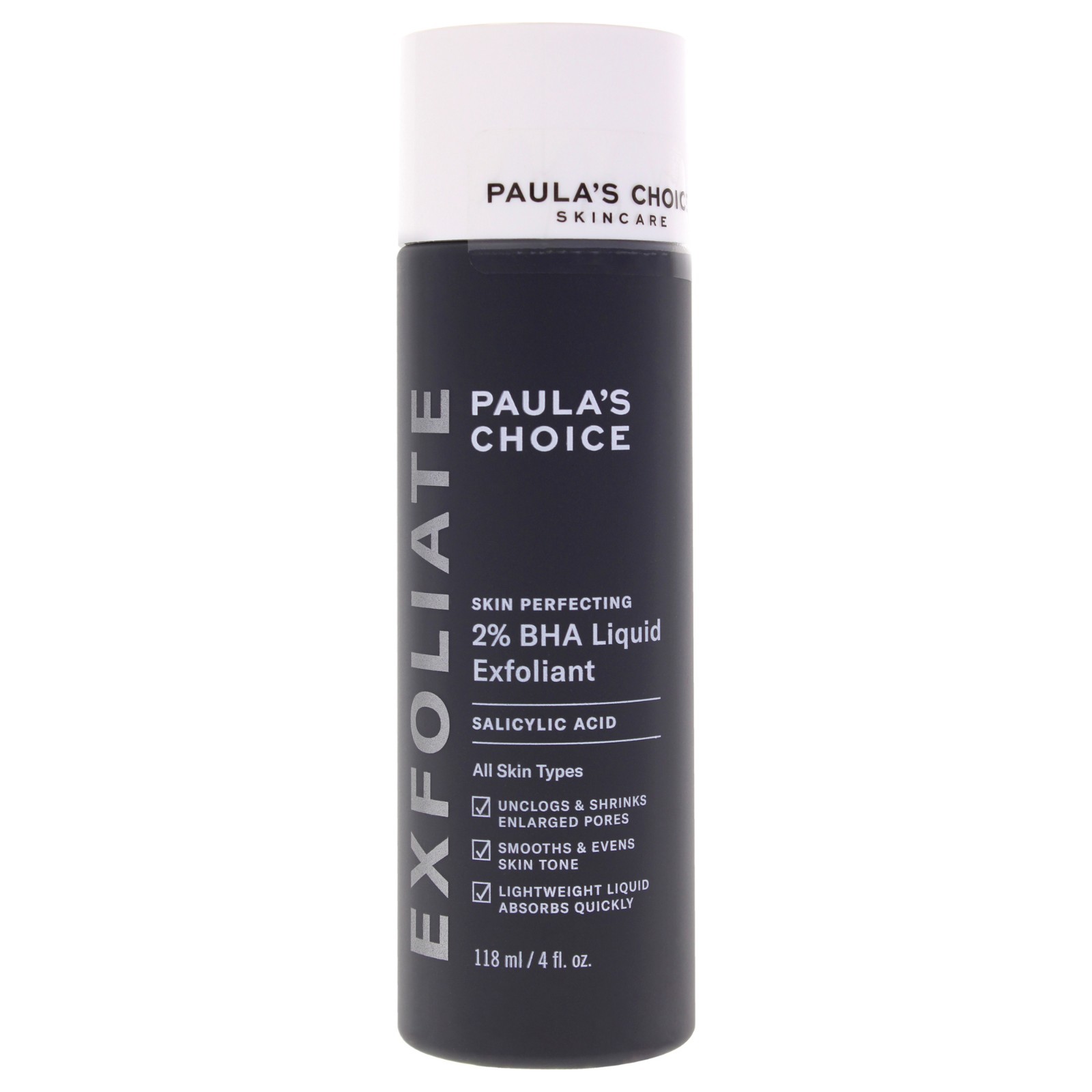 Skin Perfecting 2 Percent BHA Liquid Exfoliant by Paulas Choice for Unisex- 4 oz