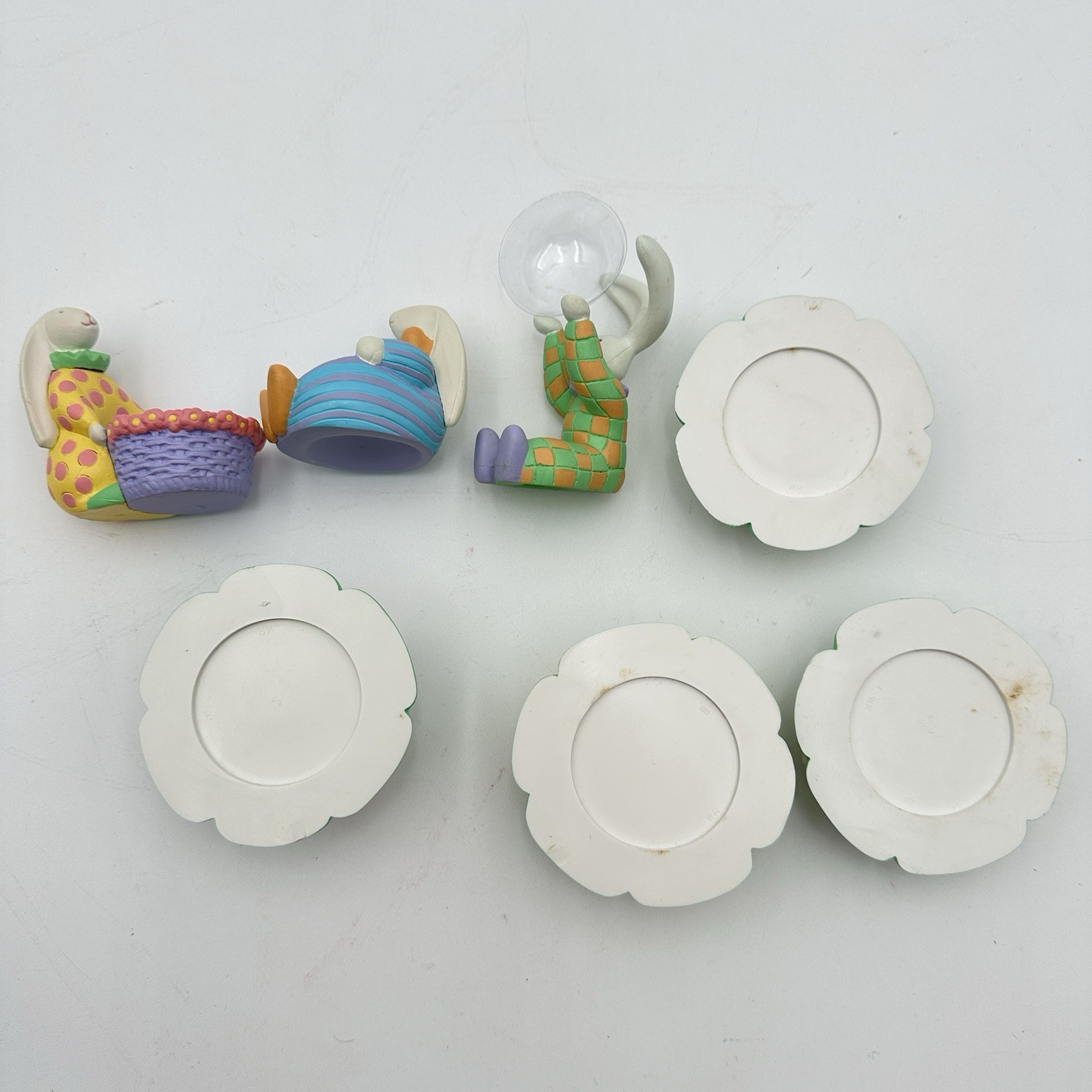 Avon Easter Collection Bunny Egg Holders Set of 7