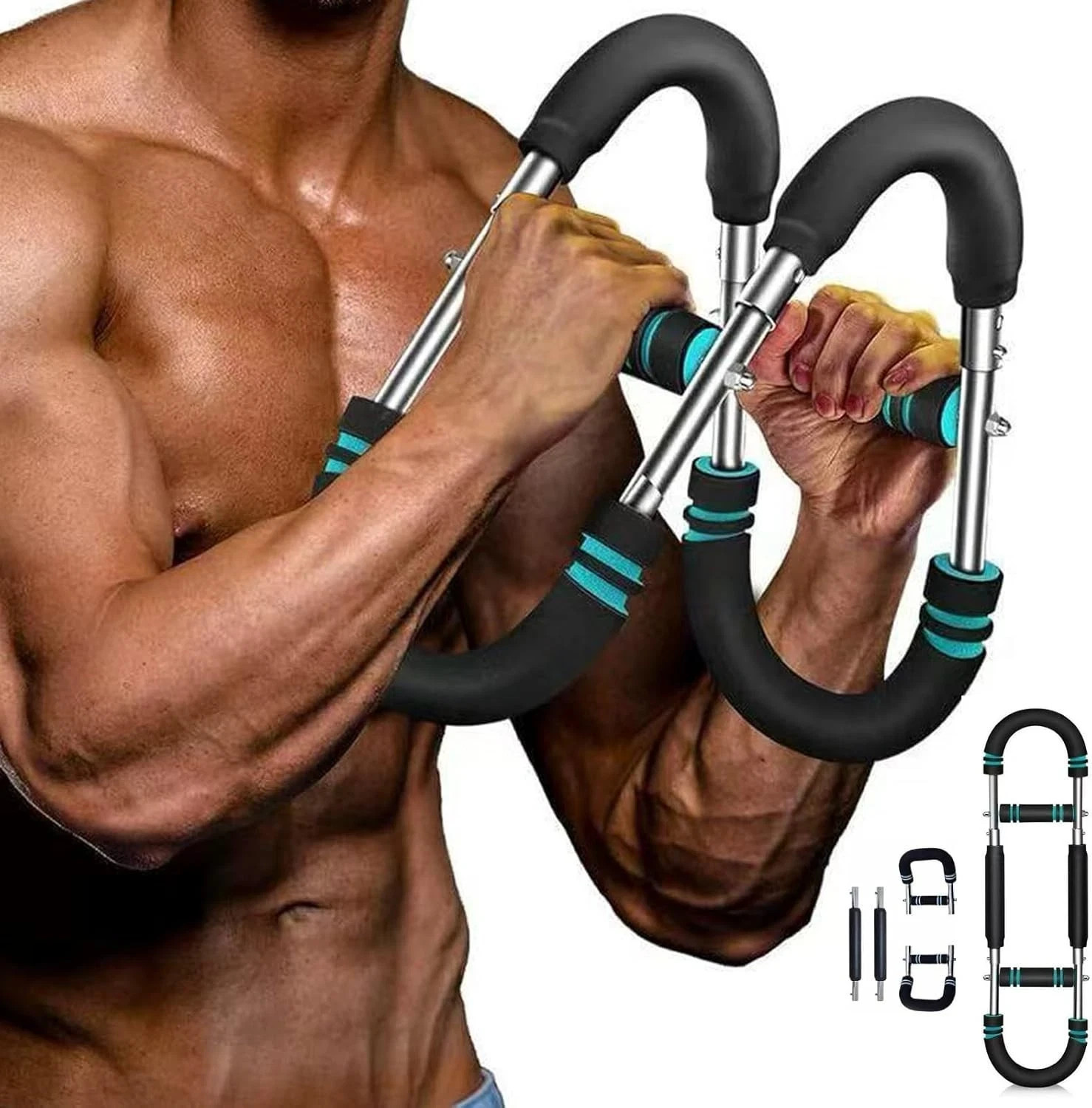 Twister Arm Exerciser Adjustable Upper Body Hydraulic Power Chest