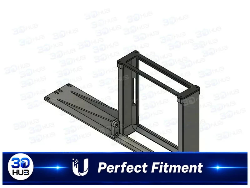 UniFi UNVR Instant Video Recorder 19-Inch Rack Mount 2U Bracket Shelf