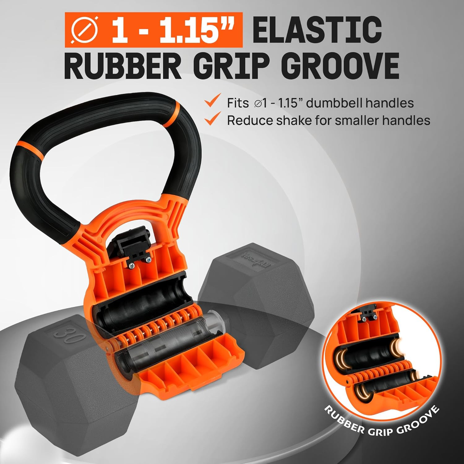 Kettlebells Grip, Dumbbell Grip Handle, Convert Dumbbells into Kettlebell for Ho