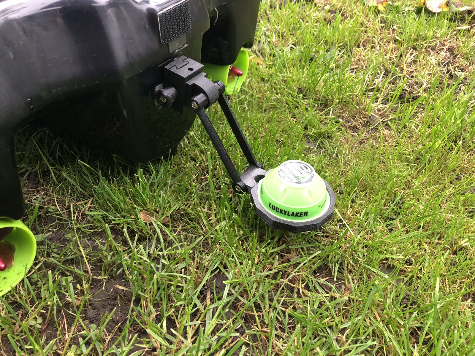 Lucky Laker Fish finder Sonar Mount Carping Fishing Bracket Baitboat