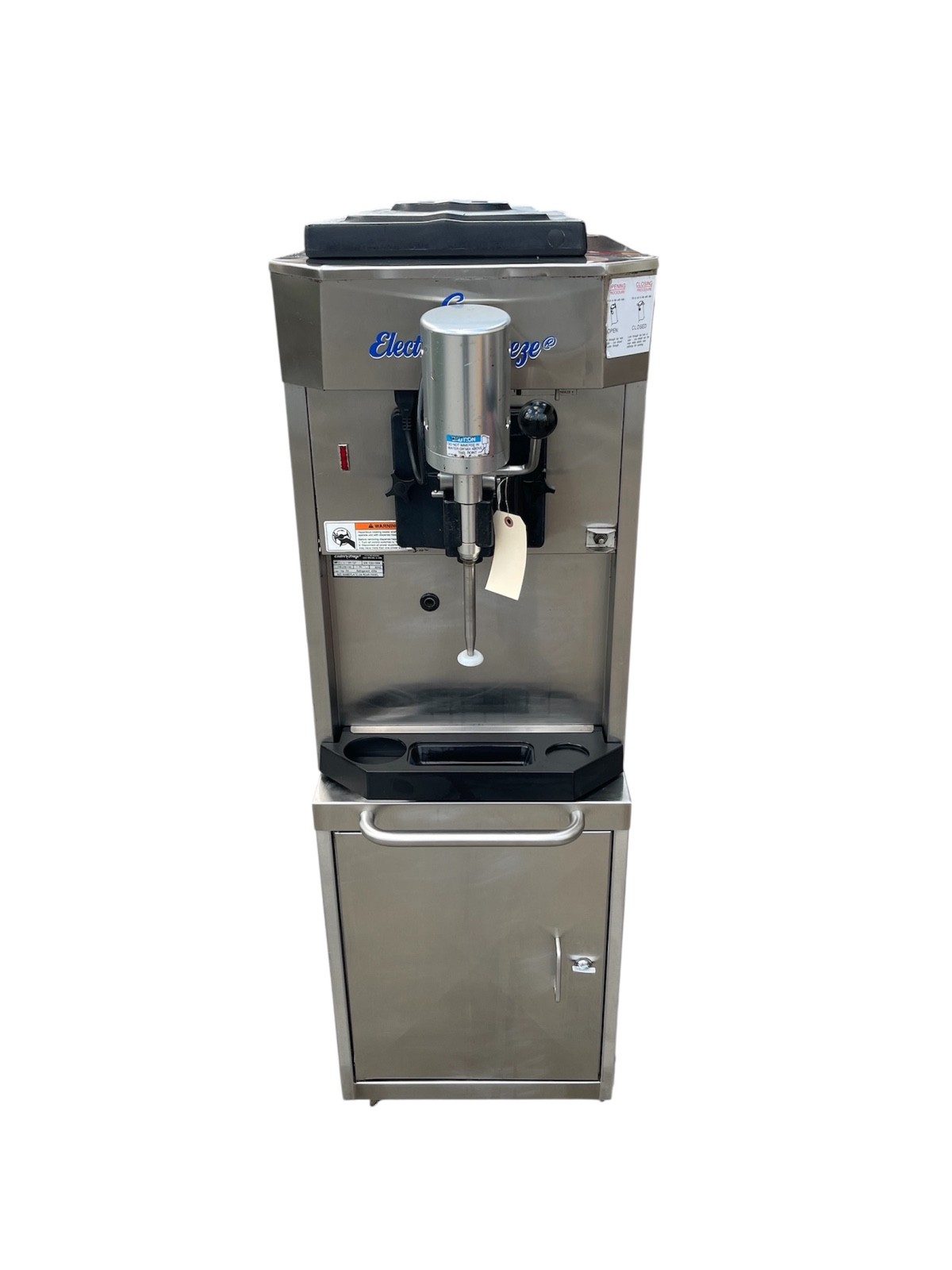 ELECTRO FREEZE CS700 Gravity-Fed Shake Freezer With Blender on wheels 1PH, Air