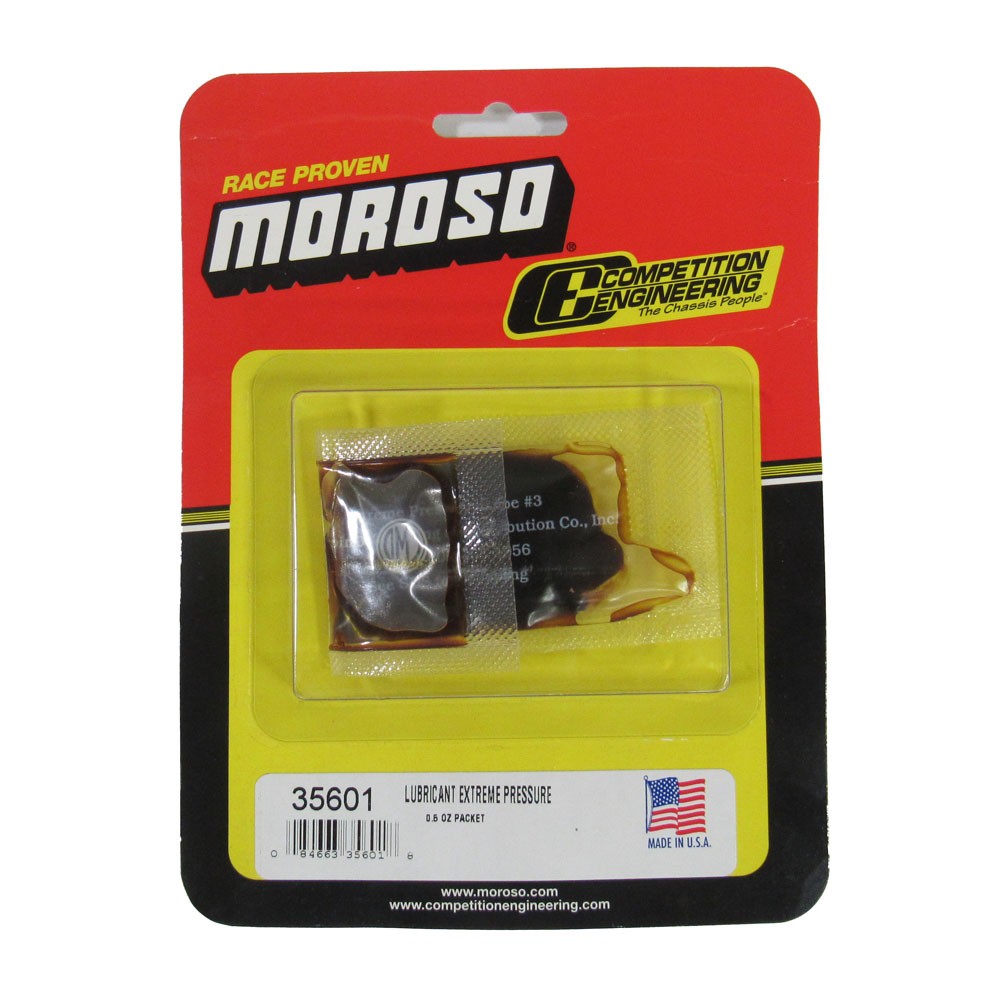 Moroso Assembly Lubricant 35601; Extreme Pressure 0.5 oz Squeeze Packet