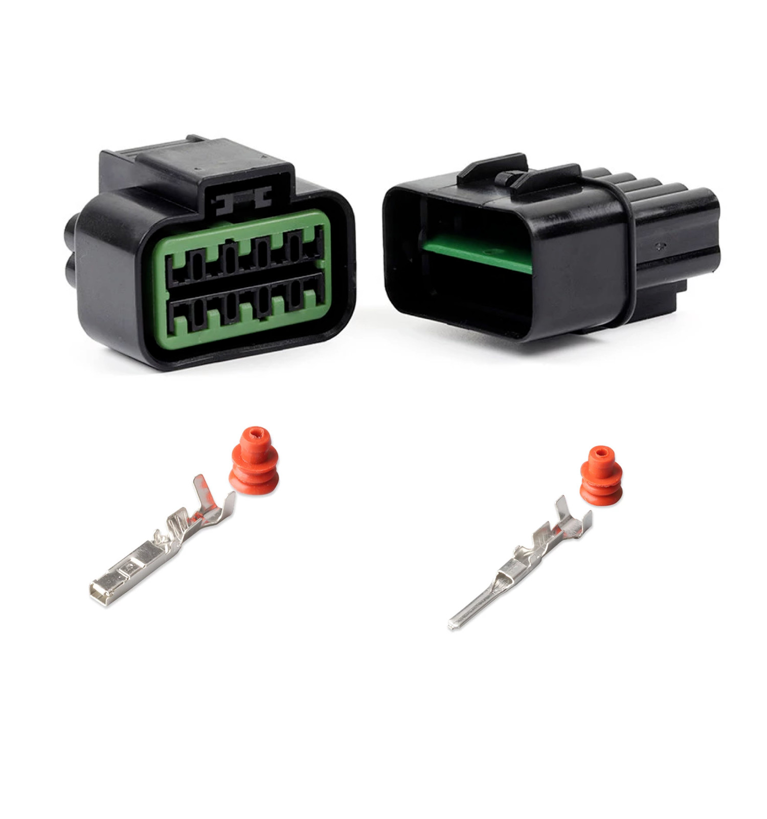 KUM 090 Series 10 pins Male Female Waterproof Connector  PB625-10027 PB621-10020