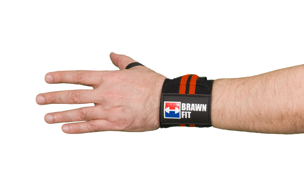 Wrist Wraps 1 Pair + Lifting Straps 1 Pair Bundle Weightlifting Powerlifting