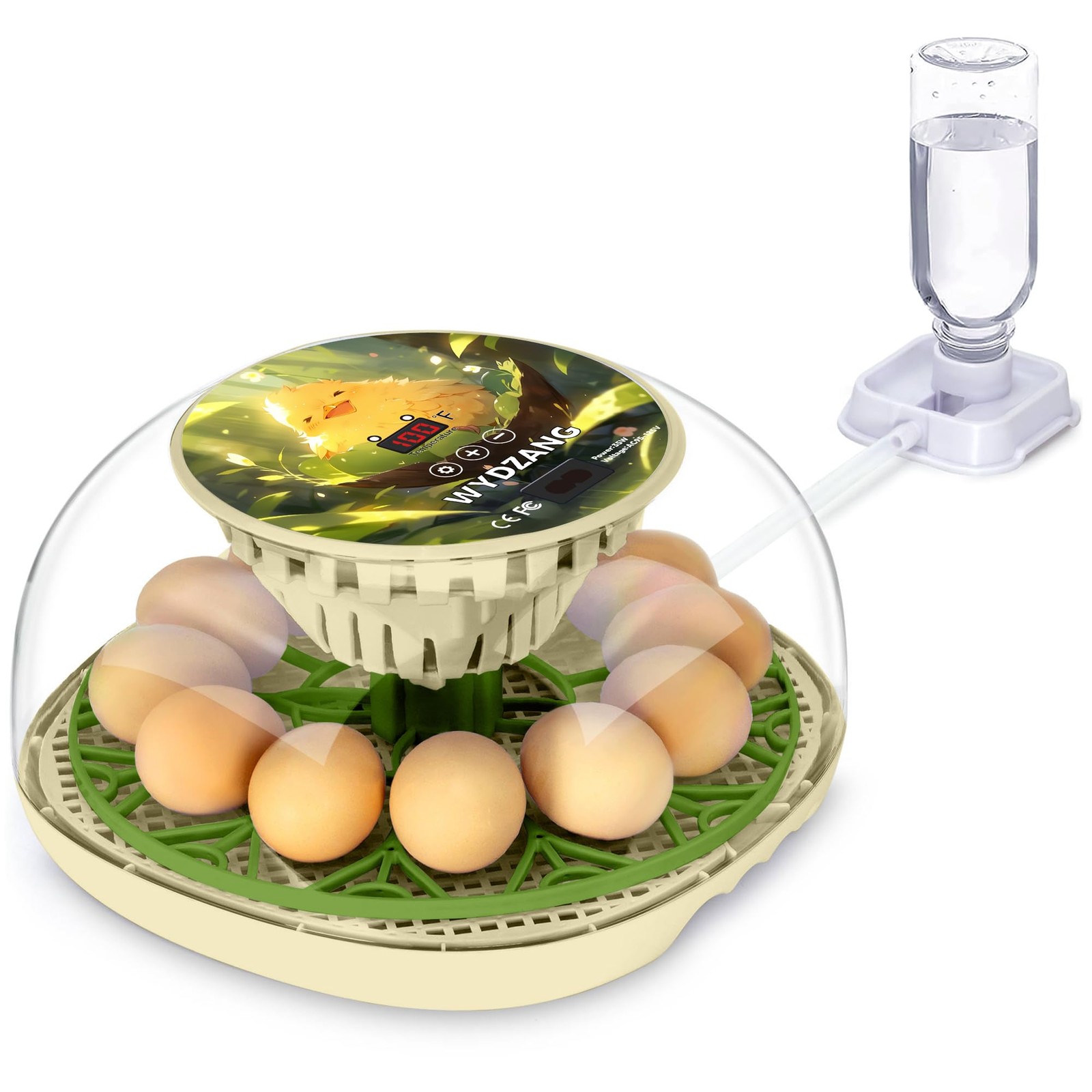WYD2ANG Smart Chicken Incubators for Hatching Eggs with general, Chirvy