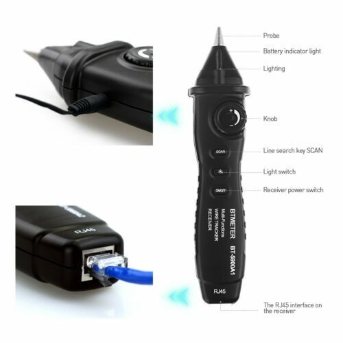 Network Line Finder Tester Detection Cable Tester Phone Cable Track ReaderDevice