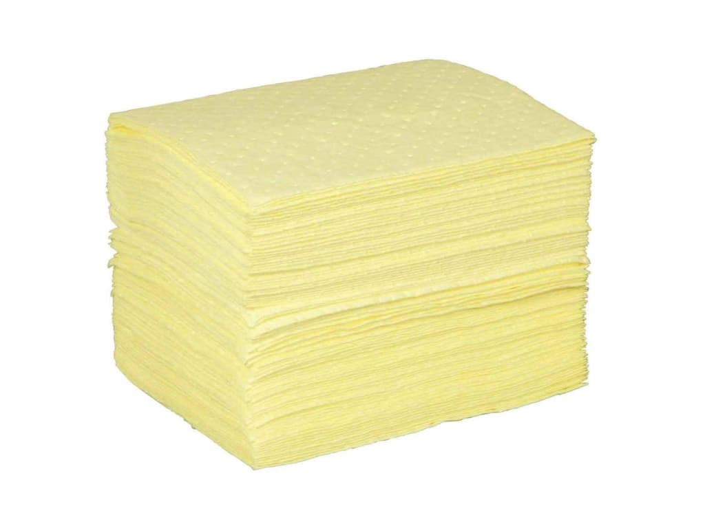 Brady BPH100 - Basic Chemical Absorbent Pad, Heavy, 20 Gal Absorbency, Bale of