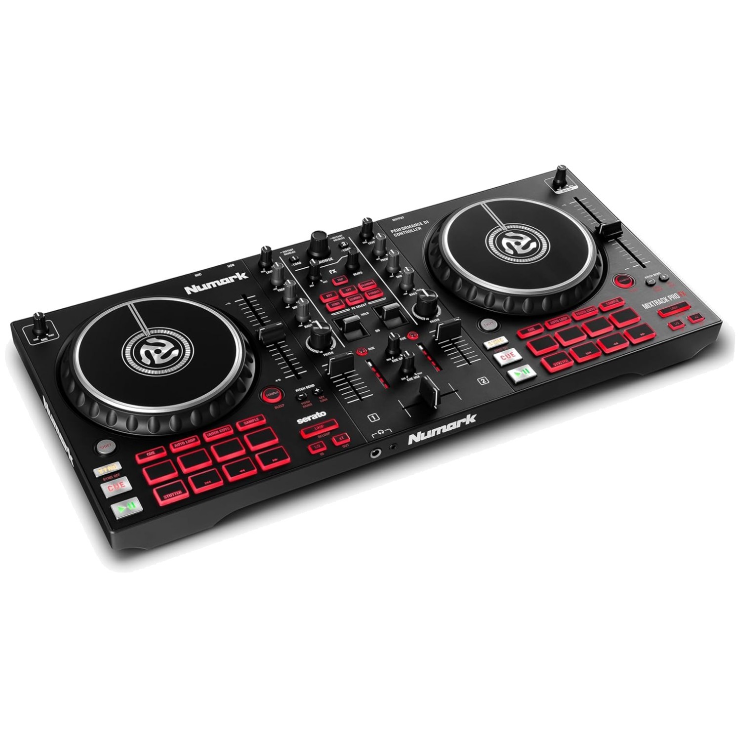 Mixtrack Pro FX with 6-Inch Capacitive Jog Wheels
