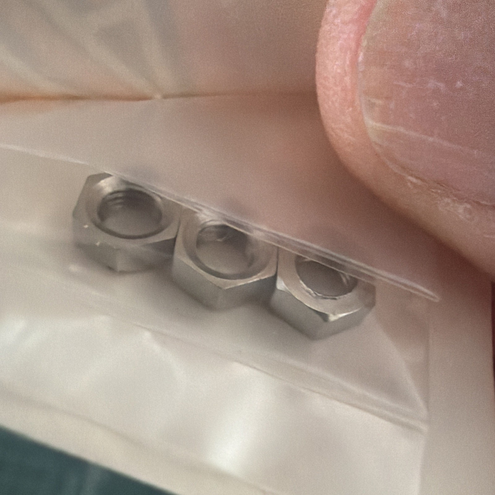 Enya 09 Nuts Part Number 09220D - 3 Nuts To A Package