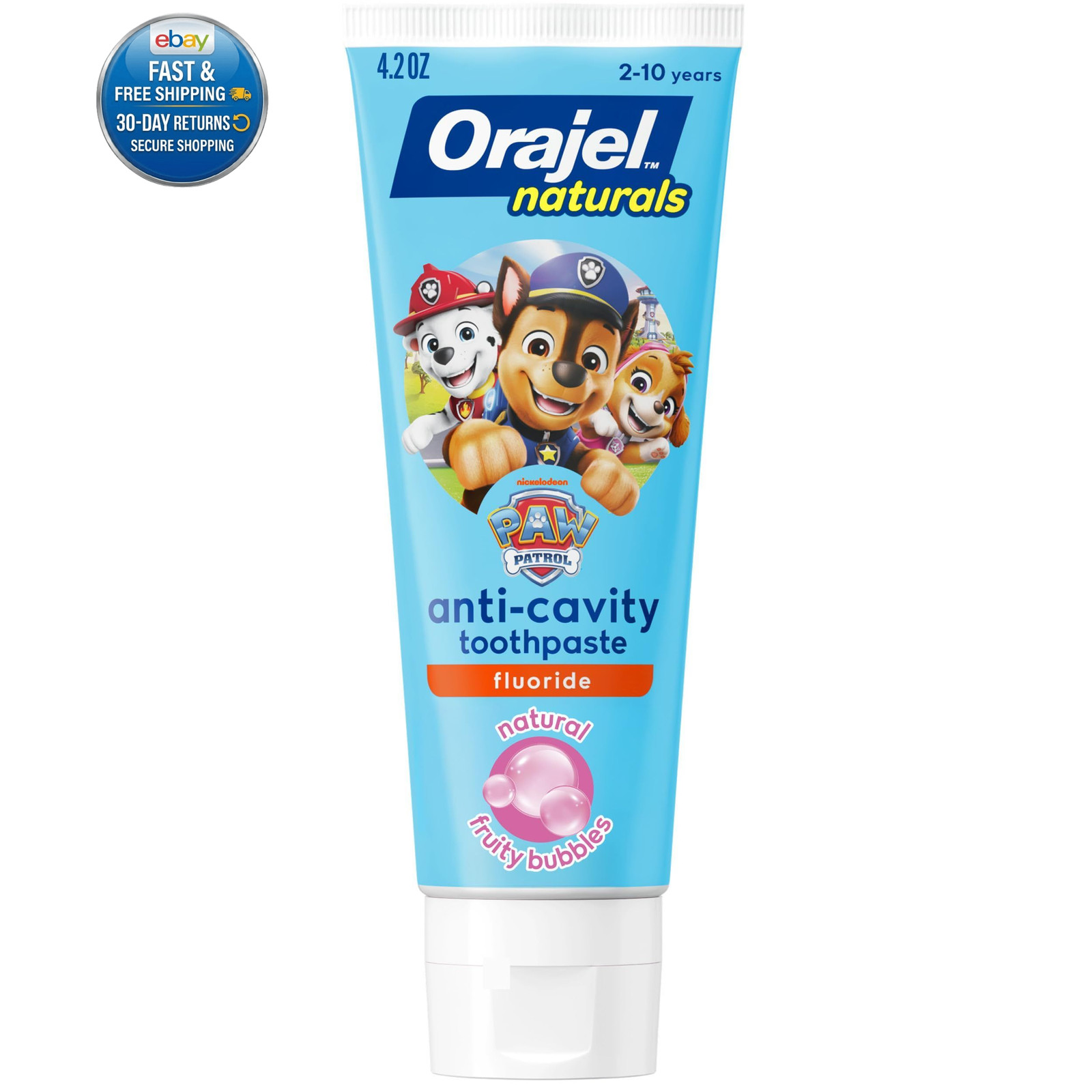 Kids Paw Patrol Anti-Cavity Fluoride Toothpaste, 4.2 Ounce (Pack of 1)