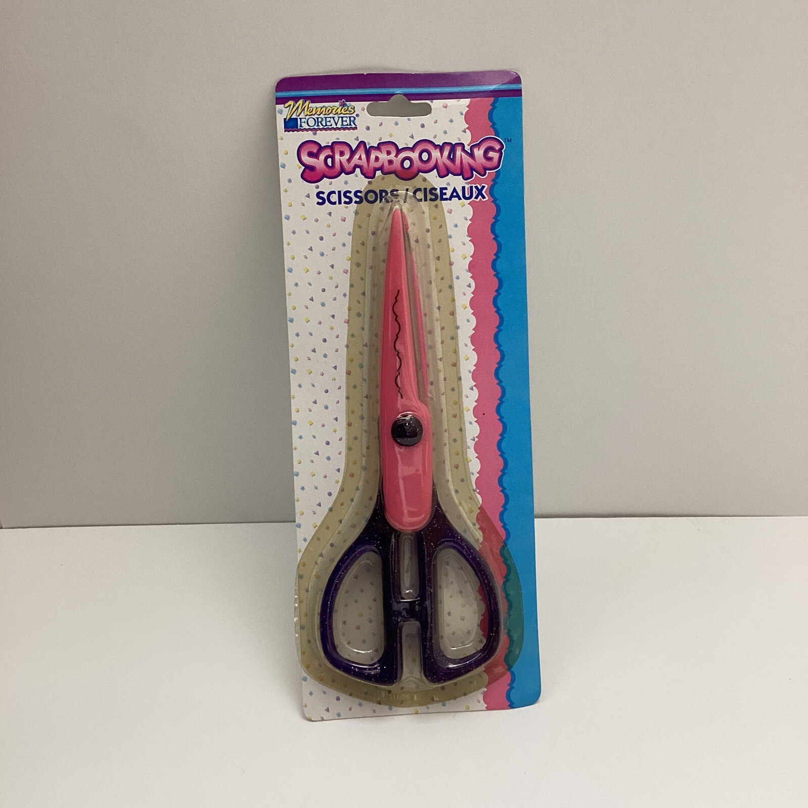 Memories Forever Scrapbooking Scissors #26026-PE-000 Romantic Vintage 1999 NOS