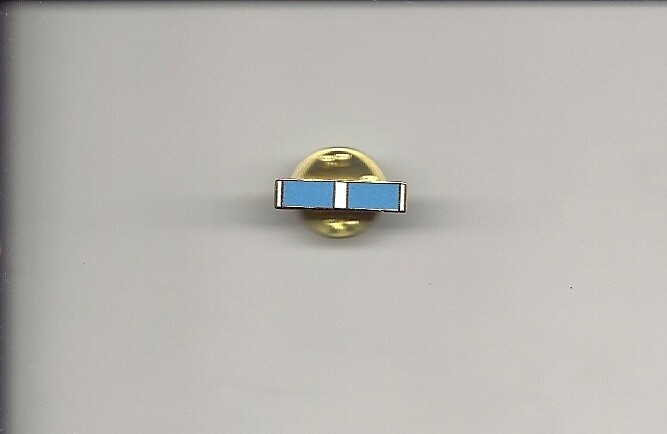 Lapel pin hat pin for Korean Korea War Service Award medal