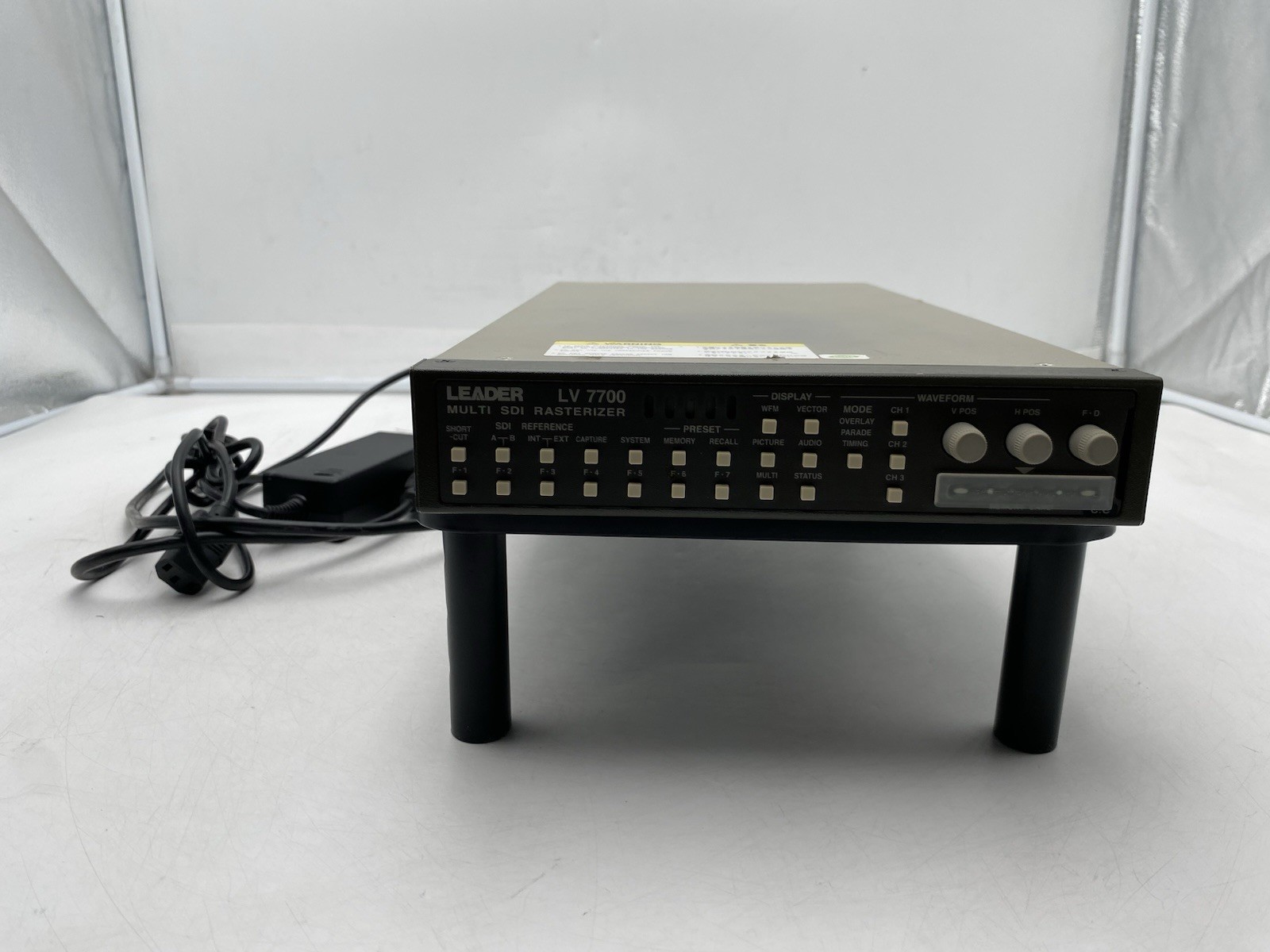 Leader LV 7700 Multi SDI Rasterizer
