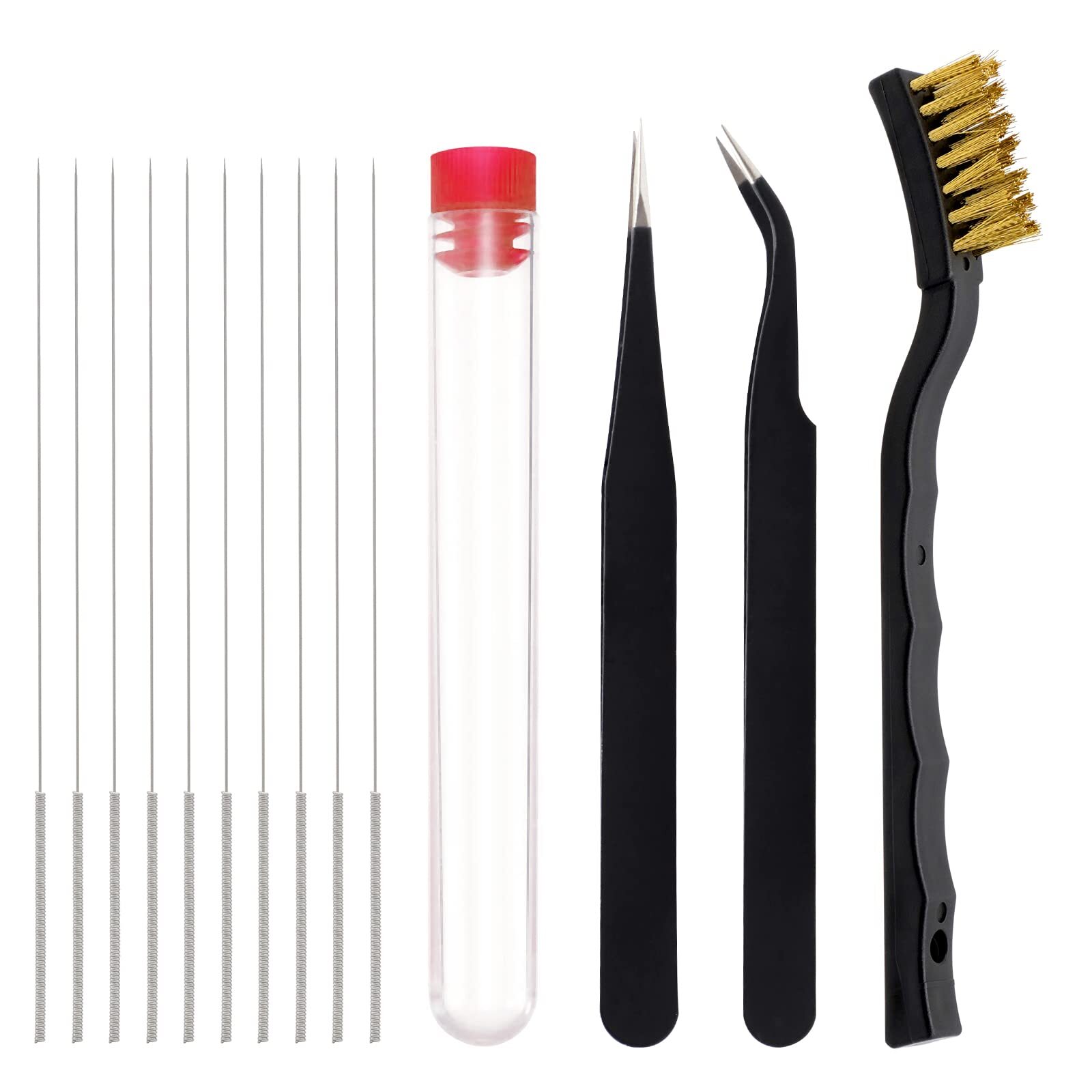3D Printer Nozzle Cleaning Kit -13 Pieces 3D Print Nozzle Cleaner Tools 0.4Mm...