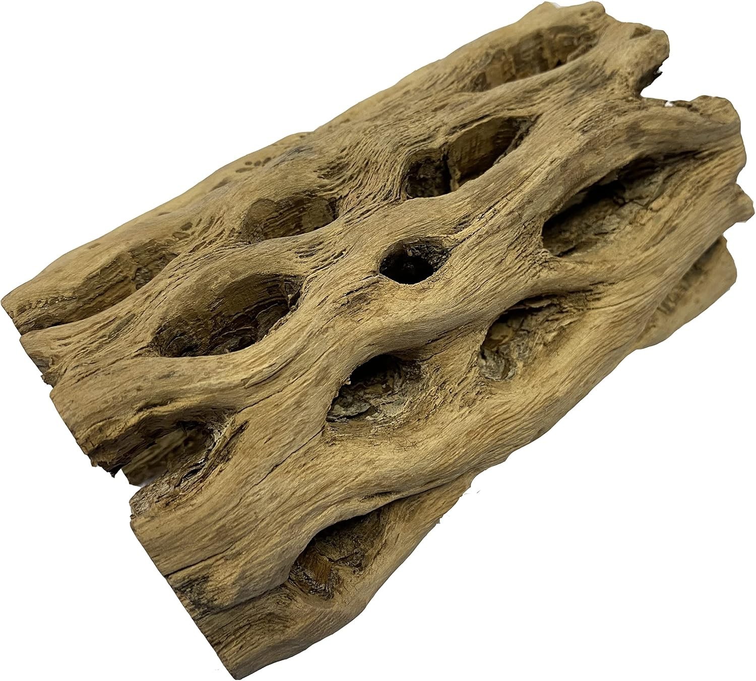 XL Cholla Wood Hollow Tube 6in x Up to 2in - Natural Aquarium & Terrarium Decor