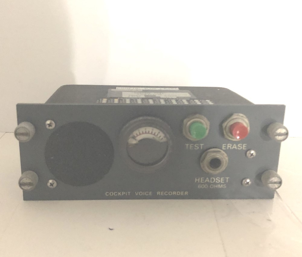 Fairchild Model A151B Aircraft Cockpit Voice Recorder Panel 93-A151-20
