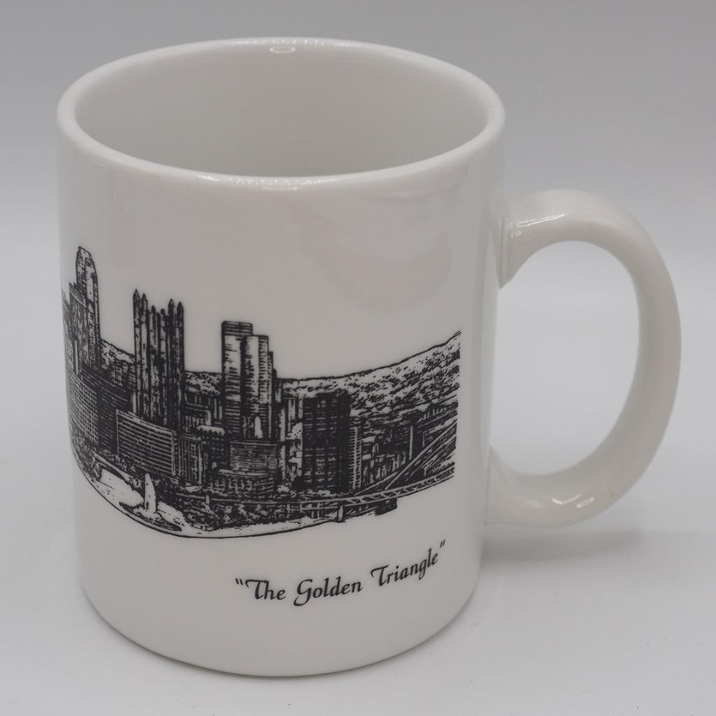 Pittsburgh Press Mug Susan Castriota The Golden Triangle 1987