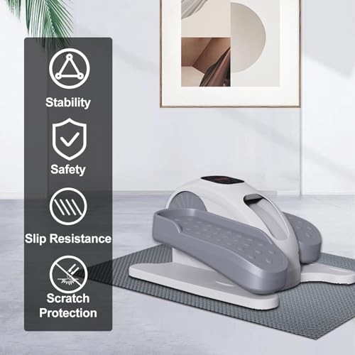 Non-Slip Mat, Apply to Under Desk Elliptical Peddler While Sitting, Perfect